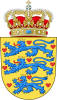 Dänemark (Königs) Wappen