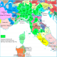 Italien - Herrschaftsgebiet des Gian Galeazzo Visconti