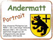 Andermatt, Uri, Schweiz