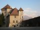 Annecy - Burg, Hauptturm und Wehrmauer.