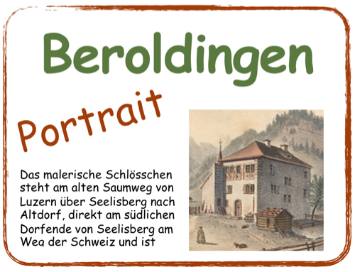 Beroldingen