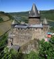 Burg Stahleck am Mittelrhein, Hauptsitz der Pfalzgrafen von 1142 bis 1182
