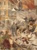 Rudolph Brun, Bürgermeister von Zürich, verjagt die Einwohner von Rapperswil, Weihnachten 1350