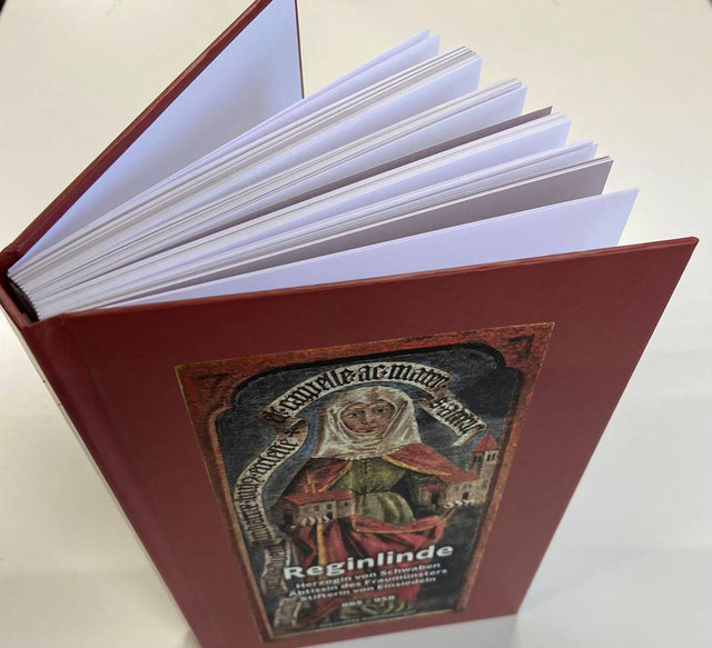 Reginlinde - Das Buch
«Reginlinde – Herzogin von Schwaben, Äbtissin des Fraumünster, Stifterin von Einsiedeln»