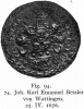 Johann Karl Emanuel Bessler von Wattingen - Siegel (94)