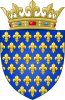 Frankreich - Königswappen alt