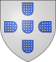 Das Wappen der portugiesischen Könige von Sancho I. bis Sancho II.