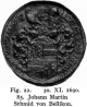 Johann Martin Schmid von Bellikon - Siegel (22)