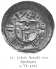 Jakob Arnold von Spiringen II. - Siegel